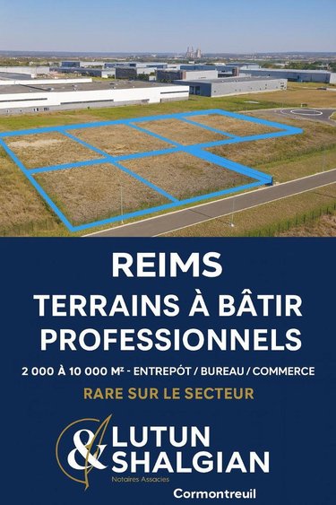Terrain a batir a vendre Reims 51100 Marne 30000 m2  70 euros