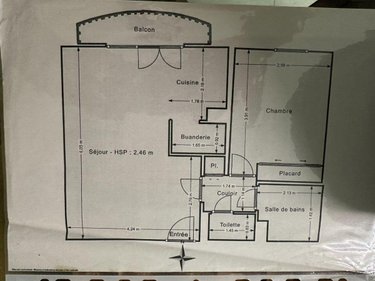 Appartement a vendre Gradignan 33170 Gironde 47 m2 2 pièces 174900 euros