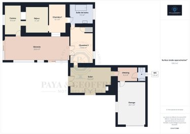 Maison a vendre Camps-la-Source 83170 Var 81 m2 3 pièces 231000 euros