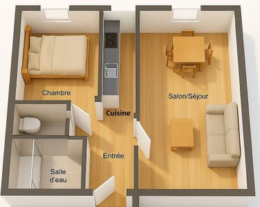 Appartement a vendre Le Mans 72000 Sarthe 49 m2 2 pièces 68900 euros