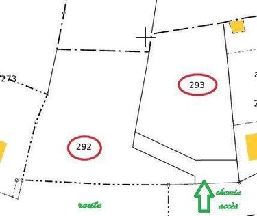 Terrain a batir a vendre La Chapelle-du-Noyer 28200 Eure-et-Loir 1625 m2  34900 euros