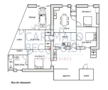 Maison a vendre Cloyes-les-Trois-Rivières 28220 Eure-et-Loir 80 m2 4 pièces 107800 euros