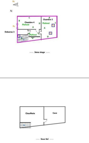 Maison a vendre Écueillé 36240 Indre 91 m2 5 pièces 75250 euros