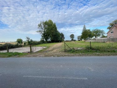 Terrain a batir a vendre Humeroeuille 62130 Pas-de-Calais 4000 m2  48240 euros
