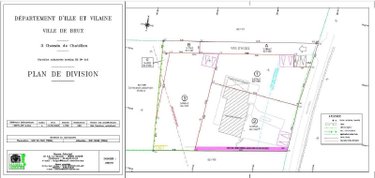 Terrain a batir a vendre Bruz 35170 Ille-et-Vilaine 629 m2  167200 euros
