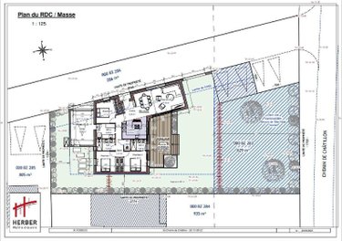 Terrain a batir a vendre Bruz 35170 Ille-et-Vilaine 629 m2  167200 euros