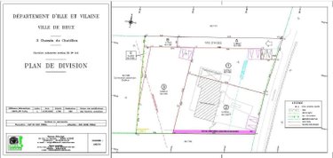 Terrain a batir a vendre Bruz 35170 Ille-et-Vilaine 629 m2  167200 euros