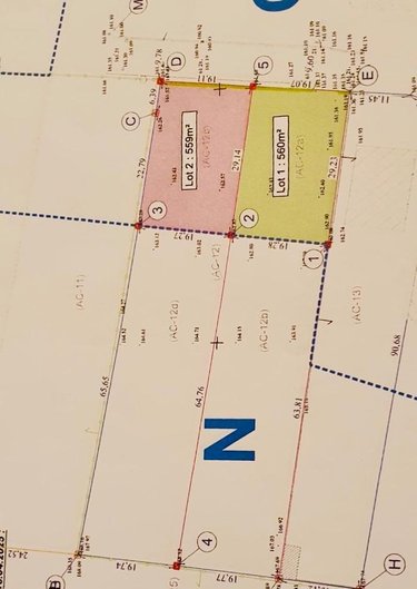 Terrain a batir a vendre Hannogne-Saint-Martin 08160 Ardennes 1814 m2  75000 euros
