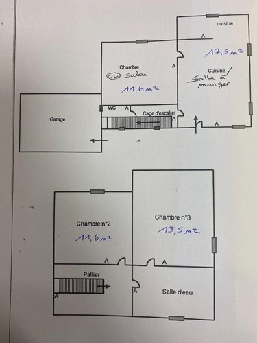 Maison a vendre Sainte-Gemme 36500 Indre 70 m2 3 pièces 75400 euros