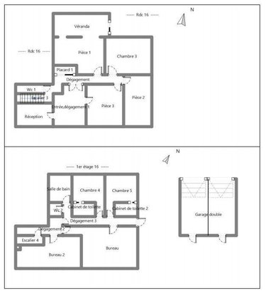 Maison a vendre Écueillé 36240 Indre 349 m2 15 pièces 128000 euros