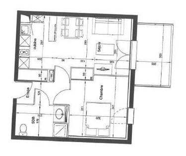Appartement a vendre Bassens 33530 Gironde 39 m2 2 pièces 132000 euros