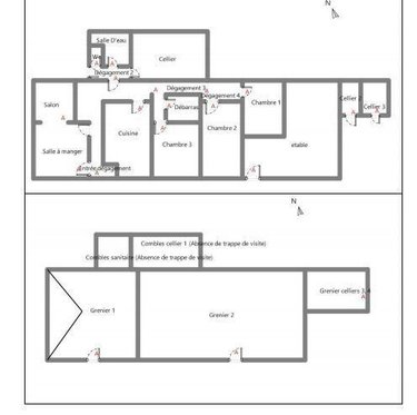 Maison a vendre Écueillé 36240 Indre 126 m2 7 pièces 144450 euros