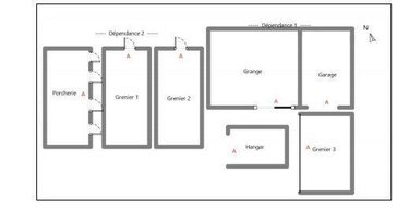 Maison a vendre Écueillé 36240 Indre 126 m2 7 pièces 144450 euros