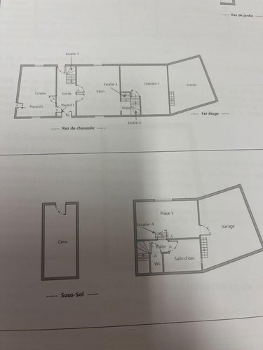 Maison a vendre Saint-Georges-de-la-Couée 72150 Sarthe 137 m2 7 pièces 168000 euros