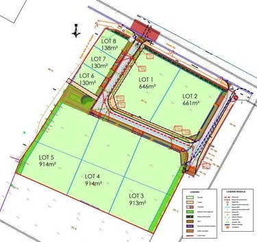 Terrain a batir a vendre Saint-Léonard 51500 Marne 914 m2  312588 euros