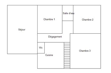 Maison a vendre Cloyes-les-Trois-Rivières 28220 Eure-et-Loir 67 m2 4 pièces 99000 euros