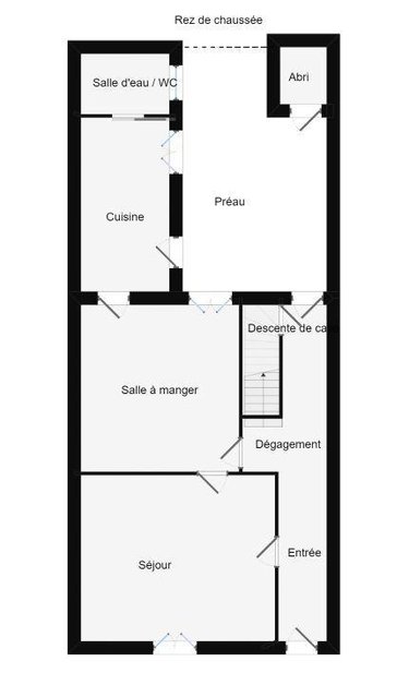 Maison a vendre Le Mans 72000 Sarthe 89 m2 4 pièces 136900 euros