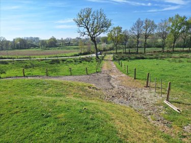 Terrains de loisirs bois etangs a vendre Juvigné 53380 Mayenne 2382 m2  17500 euros