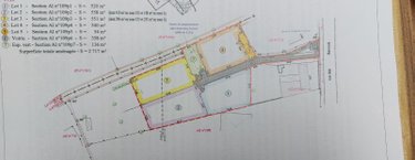 Terrain a batir a vendre Laventie 62840 Pas-de-Calais 520 m2  113000 euros