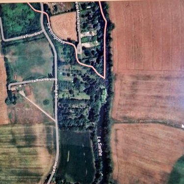 Terrains de loisirs bois etangs a vendre Saint-Marceau 72170 Sarthe 3352 m2  24000 euros