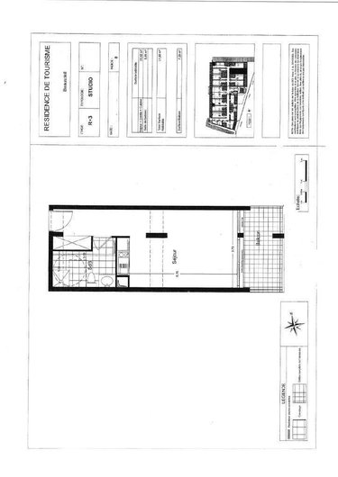 Appartement a vendre Beausoleil 06240 Alpes-Maritimes 31 m2 1 pièce 260000 euros