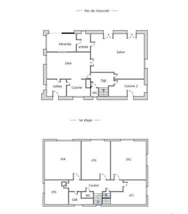 Maison a vendre Pont-Aven 29930 Finistère 148 m2 6 pièces 231000 euros
