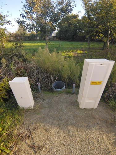 Terrain a batir a vendre Guimaëc 29620 Finistère 665 m2  50000 euros
