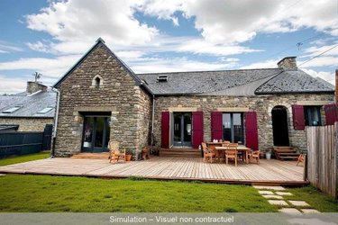 Maison a vendre Roz-sur-Couesnon 35610 Ille-et-Vilaine 165 m2 6 pièces 285617 euros