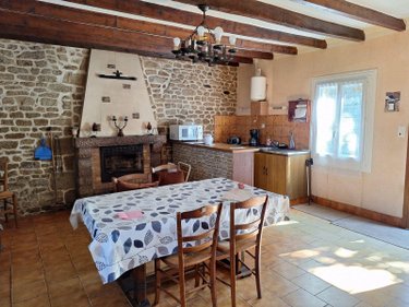 Maison a vendre Saint-Denis-de-Gastines 53500 Mayenne 53 m2 3 pièces 94500 euros