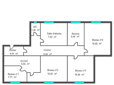 Appartement a vendre Fougères 35300 Ille-et-Vilaine 80 m2 4 pièces 124970 euros