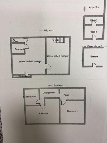 Maison a vendre Buzançais 36500 Indre 70 m2 3 pièces 91300 euros