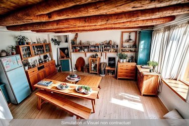 Maison a vendre Chaussenac 15700 Cantal 70 m2  68900 euros
