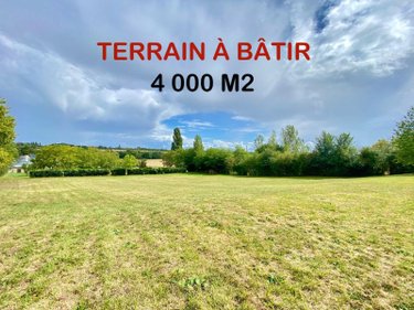 Terrain a batir a vendre Chemiré-le-Gaudin 72210 Sarthe 4000 m2  53000 euros