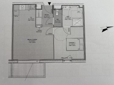 Appartement a vendre Fougères 35300 Ille-et-Vilaine 44 m2 2 pièces 116435 euros
