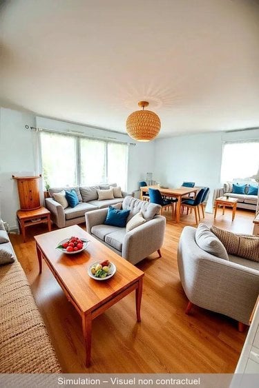 Appartement a vendre Montgermont 35760 Ille-et-Vilaine 65 m2 3 pièces 229900 euros