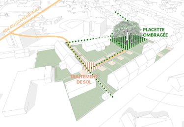 Terrain a batir a vendre Chemillé-en-Anjou 49120 Maine-et-Loire 392 m2  66000 euros