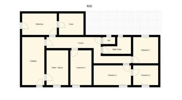 Maison a vendre Carentoir 56910 Morbihan 103 m2 5 pièces 36000 euros