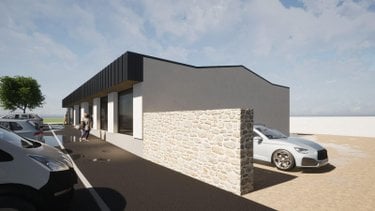 Location fonds et murs commerciaux Bédée 35137 Ille-et-Vilaine 98 m2  1400 euros