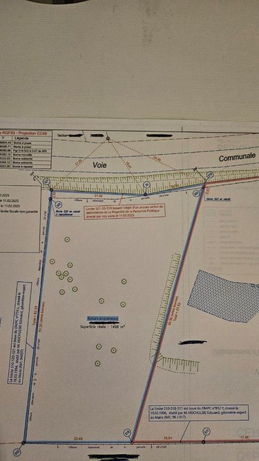 Terrain a batir a vendre Guécélard 72230 Sarthe 1498 m2  59990 euros
