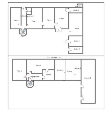 Maison a vendre Loché-sur-Indrois 37460 Indre-et-Loire 250 m2 8 pièces 298000 euros