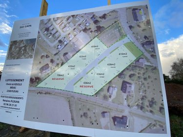 Terrain a batir a vendre Plouha 22580 Côtes-d'Armor 499 m2  78352 euros