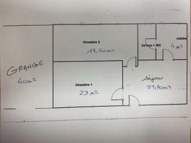 Maison a vendre Villegouin 36500 Indre 70 m2 3 pièces 45720 euros