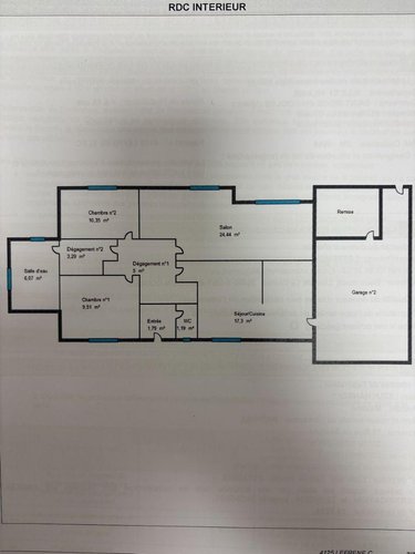 Maison a vendre Maen Roch 35460 Ille-et-Vilaine 79 m2 3 pièces 83168 euros