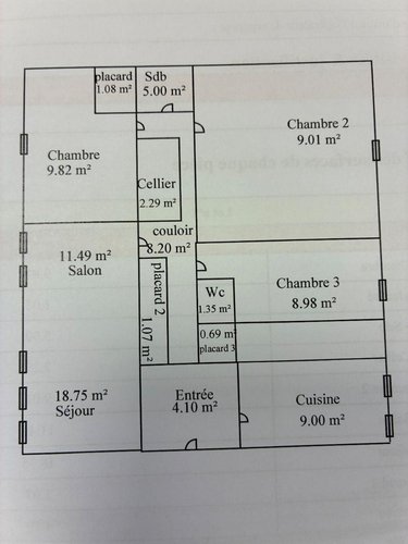Appartement a vendre Armentières 59280 Nord 88 m2 5 pièces 99800 euros