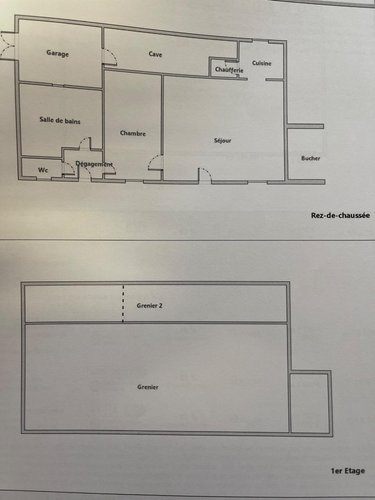 Maison a vendre Saint-Vincent-du-Lorouër 72150 Sarthe 61 m2 4 pièces 74900 euros