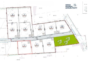 Terrain a batir a vendre Tourville-sur-Sienne 50200 Manche 582 m2  82070 euros
