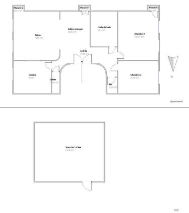 Appartement a vendre Marseille 1er Arrondissement 13001 Bouches-du-Rhône 78 m2 3 pièces 298000 euros