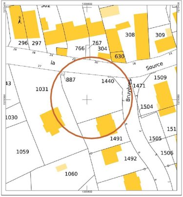 Terrain a batir a vendre Saint-Guinoux 35430 Ille-et-Vilaine 650 m2  116000 euros