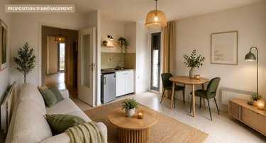 Appartement a vendre Vesoul 70000 Haute-Saône 33 m2 2 pièces 43840 euros