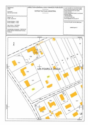 Maison a vendre Mehun-sur-Yèvre 18500 Cher 61 m2 4 pièces 99560 euros